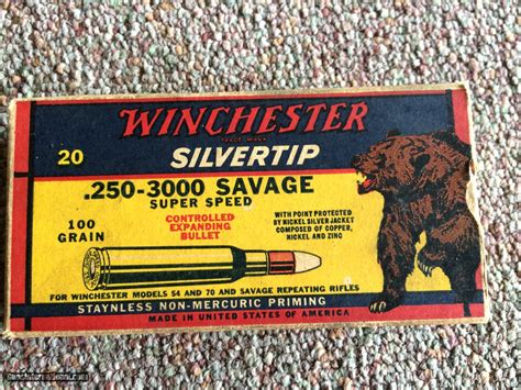 Winchester 250-3000 Savage Silvertip
