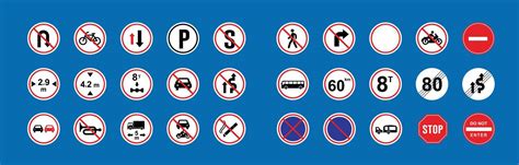 Image result for Prohibitory Traffic Sign