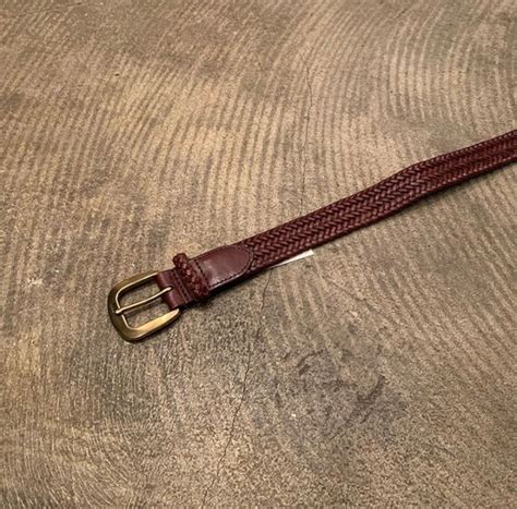“Ralph Lauren” mesh leather belt | LAUGH