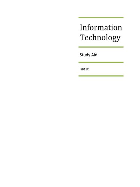 Information Technology PDF 的图像结果