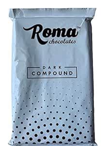 ROMA CHOCOLATES Dark Compound BAR 500gms One Unit of Compound Bar ...