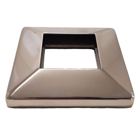 Stainless Steel Products | 38mm Square - Base Plate W/Cover