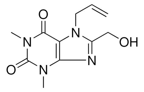 7-ALLYL-8-(HYDROXYMETHYL)-1,3-DIMETHYL-3,7-DIHYDRO-1H-PURINE-2,6-DIONE ...