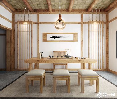 杭州京杭韵新中式禅意茶室设计案例-设计风尚-上海勃朗空间设计公司