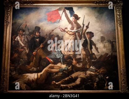 Liberty Leading the People, depicting the 1830 July Revolution in France