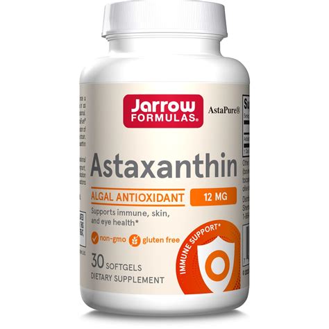 Jarrow Formulas Astaxanthin, 12 Mg, 30 Count : Amazon.in: Health ...