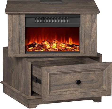 REDAYFUR Rotatable Electric Fireplace Heater, Fireplace and India | Ubuy