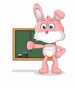 Image result for Pale Pink Bunny Cartoon