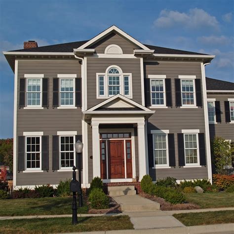 25 Inspiring Exterior House Paint Color Ideas: Modern Exterior Paint ...