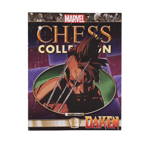 Marvel Chess Collection #41 Daken (Pawn) | Magazine Only - Walmart.com