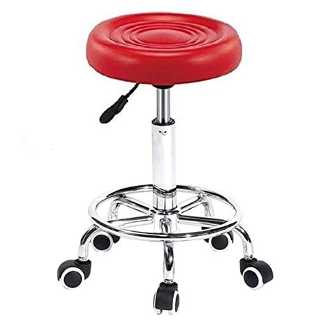 SHREEYETI - Adjustable Height 18 to 23 inches/Rounding/Moving Stool ...