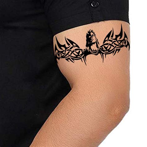 Temporary Tattoowala Lord Shiva Tattoo Design Waterproof Temporary Body ...