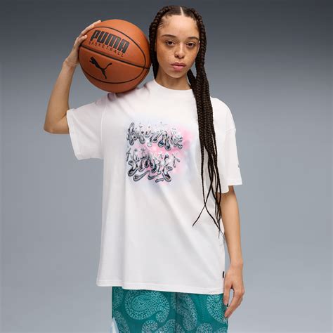 Shooting Stars Basketball Graphic Tee | PUMA