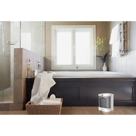 Buy 1500-Watt 7.65 in. Electric Bathroom Ceramic Space Heater with Fan ...