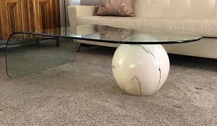 Image result for Marble Waterfall Coffee Table