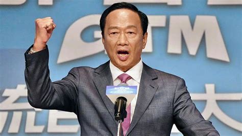 Foxconn founder Terry Gou announces bid for Taiwan’s presidency
