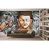DECOR PRODUCTION PVC Vinyl Gautam Buddha Wallpaper/Posters for Living ...