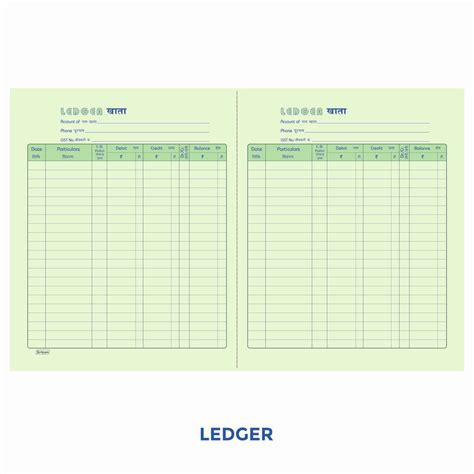 Account Books, Cash Book / Ledger Etc., Canvas Binding, Copy Size (16 ...