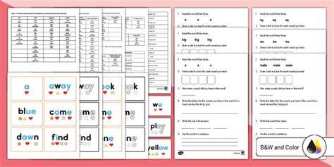 Heart Words Pre-primer Pack (teacher made) - Twinkl