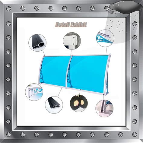 OCAZI Window Awning Door Canopy Window Awnings Awnings for India | Ubuy