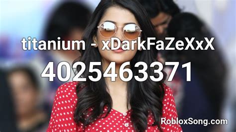 Image result for Titanium Song ID Code Roblox