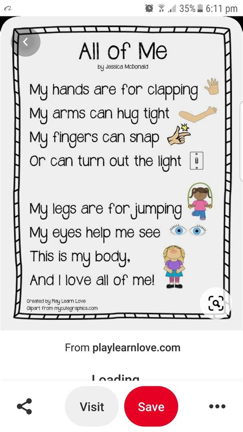 Pin by Terry Ramirez on Poems for Connor | Kindergarten poems ...