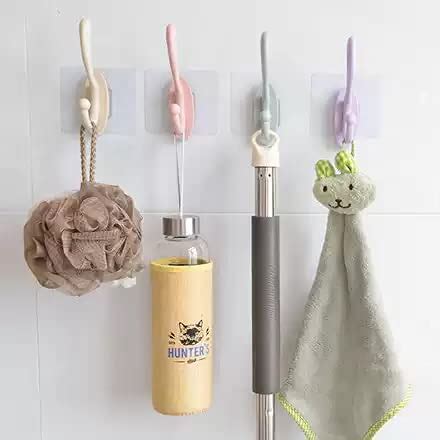 RUDVED Waterproof Adhesive Wall Mount Hooks for Hanging,Hook Rack, Hook ...