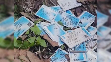 Ration Cards,குளத்தில் வீசப்பட்ட ரேஷன் கார்டுகள்.. பொதுமக்கள் அதிர்ச்சி ...