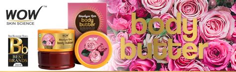 WOW Skin Science Himalayan RoseBody Butter - No Parabens, Silicones ...