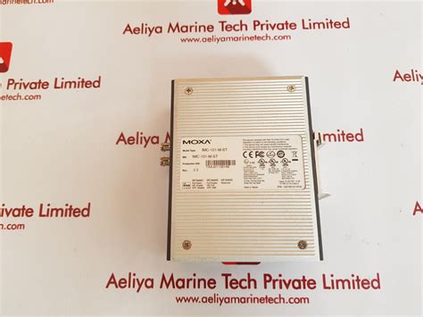 Moxa imc-101-m-st industrial media converter – Aeliya Marine Tech