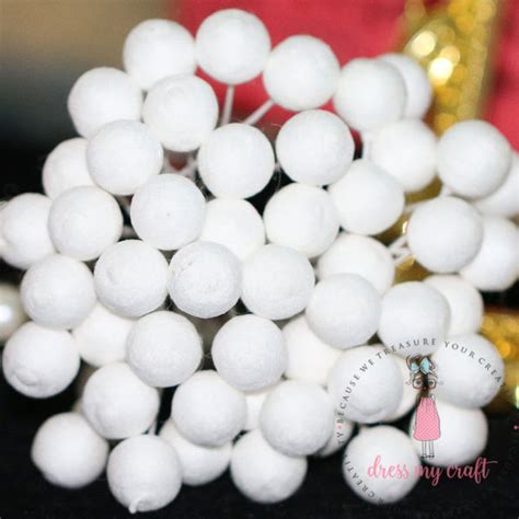 12 mm Round Styrofoam Buds – CRAFTERS CORNER