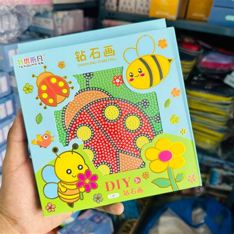 DIY Diamond Crystal Painting Stickers Kit Set | Keyaan Creations