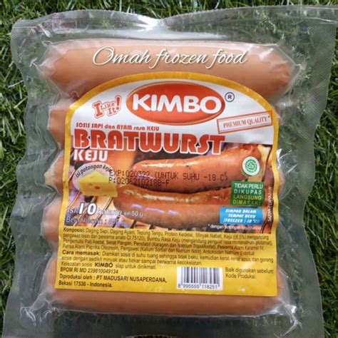 Jual Sosis Kimbo Keju Bratwurst isi 10 - Jakarta Timur ...