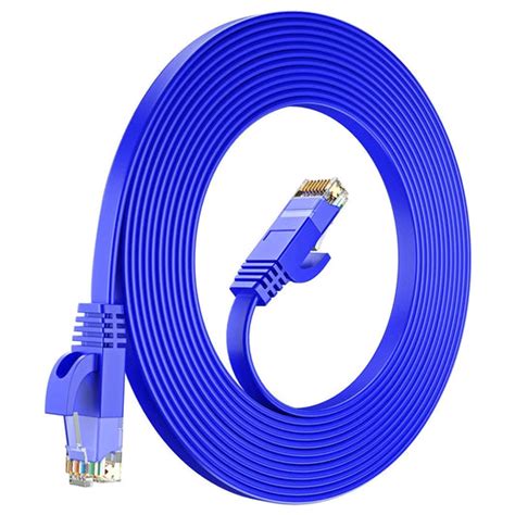 Flat Ethernet Cable – Tangle-Free High-Speed Network Cable – FEDUS