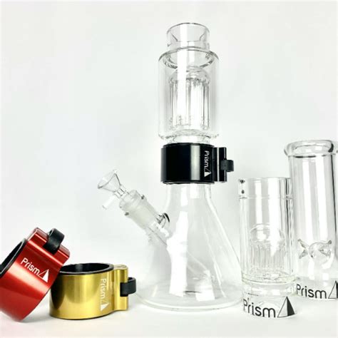 Prism Water Pipes: Big Perc Double Stack | Leafly