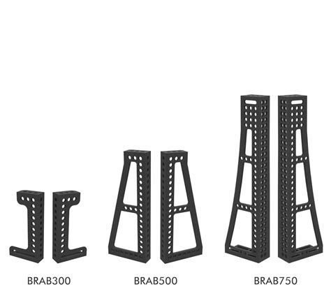 Welcome to Fixto : Modular welding table : BIG RIGHT ANGLE BRACKET (CAST)