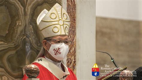 HOMILY TRANSCRIPT | Manila Archbishop Jose F. Cardinal Advincula, Mass ...