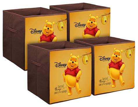 Kuber Industries Disney Winnie-The-Pooh Print Non Woven Fabric 4 Pieces ...
