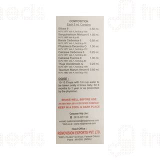 Repl Dr Advice No 44 Fibroid Tumor Drop 30 Ml - Uses, Side Effects ...