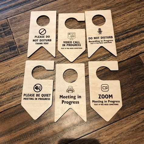 Meeting in Progress Sign 的图像结果