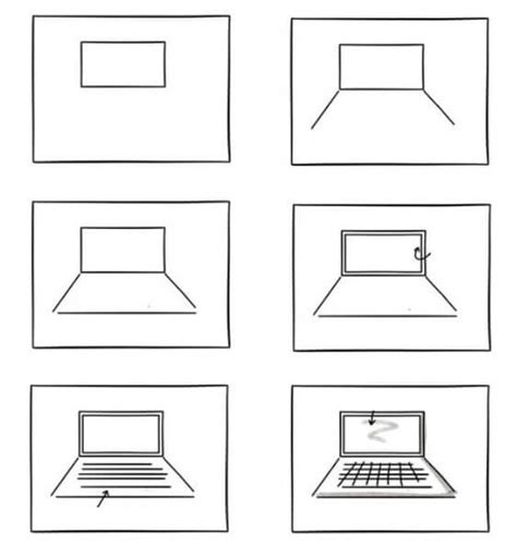 Laptop Drawing 的图像结果