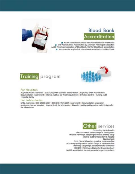 (iso/iec: 17025, iso: 15189, jci, cap, nabl.nabh, aabb, and gclp ...