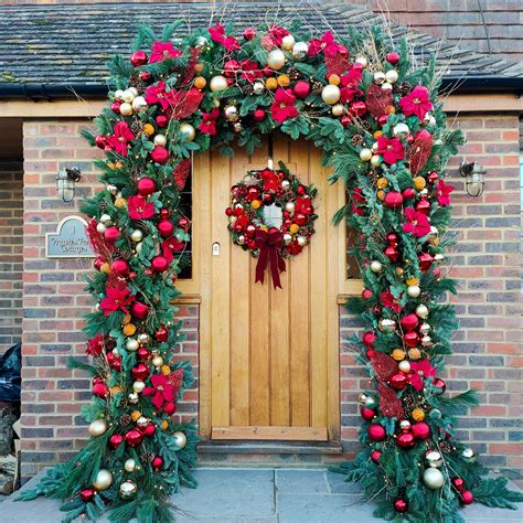 Holiday Front Door Decorations