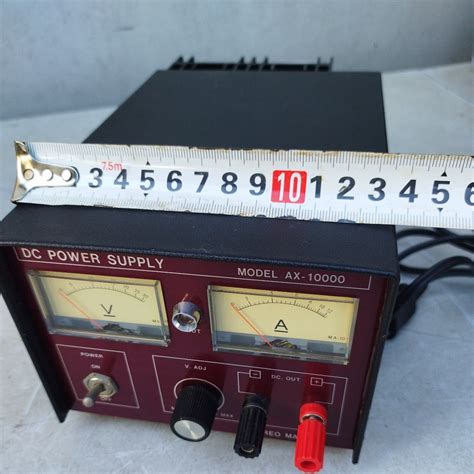 Yahoo!オークション - 12 DC POWER SUPPLYモデルAX-10000【60サイズ】