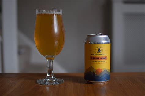 Athletic 'Upside Dawn' Review - Low-Alcohol (0.5%) Golden Ale