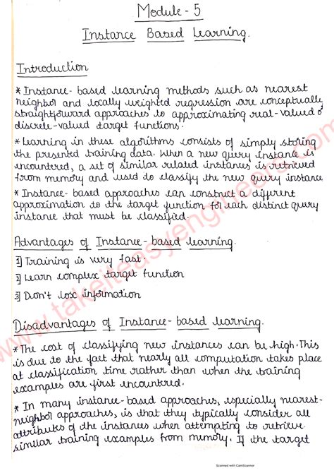 ML Module 5 notes - Machine Learning - Studocu