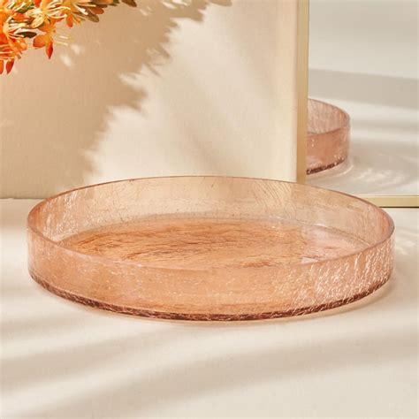 Buy Brian Macia Glass Crackle Decorative Bowl from Home Centre at just ...