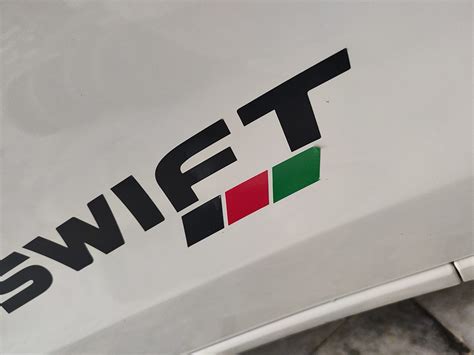 ISEE 360 Vinyl Swift Car Sports Stickers Exterior Bumper Sides Hood ...