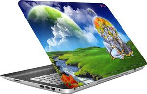 Lappy KRISHNA JI Laptop Skin Compatible with All Laptop Vinyl Laptop ...