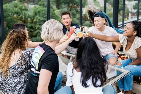 Graduate Hotel Rock Bar Rooftop Restaurant Commercial Photoshoot ...